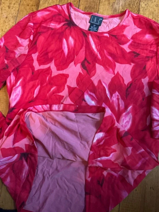 Y2K floral mesh top - Picture 2 of 5